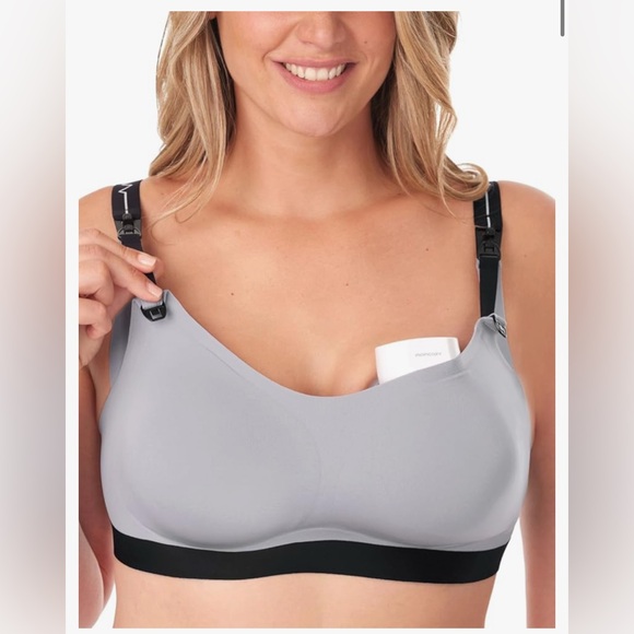 Momcozy Pumping Bra for Wearable Breast Pump, Nursing & Pumping Bra in One XL - Picture 1 of 7
